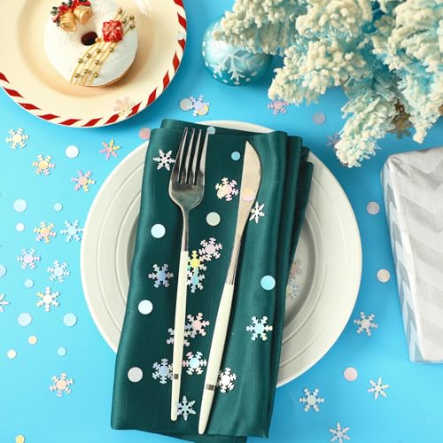 MARFOREVER Christmas Confetti Glitter Tree Table Decorations F780213