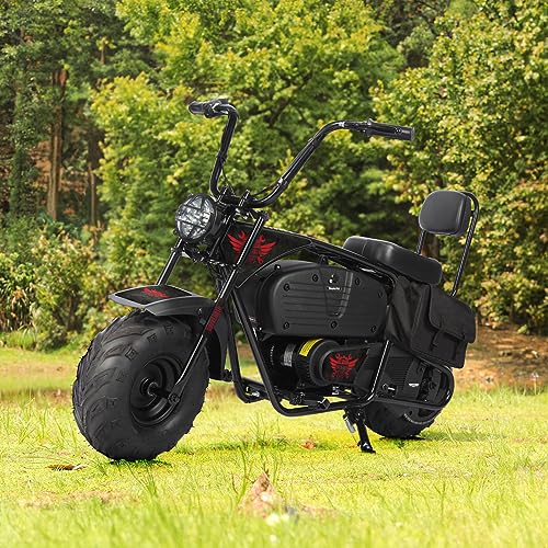 Oryxearth Electric Mini Dirt Bike 36V 1000W for Kids, Camo Blue & Yellow V8523