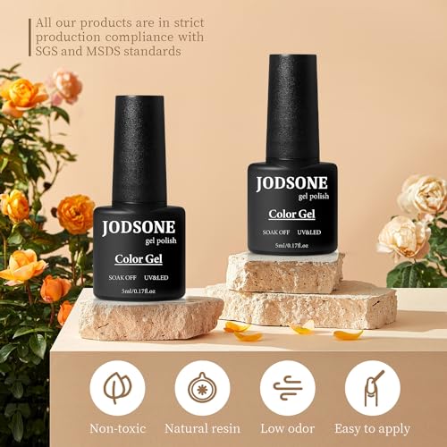 JODSONE Gel Nail Polish Kit with Mini UV LED Lamp M35191