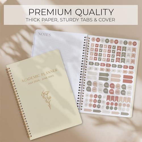 Simplified 2024-2025 Academic Planner - 7" x 10" Daily Weekly Monthly Planner Y531602