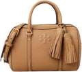 Tory Burch 146449 Thea Tiramisu Tan With Gold Hardware Leather Women's Mini Satchel Bag