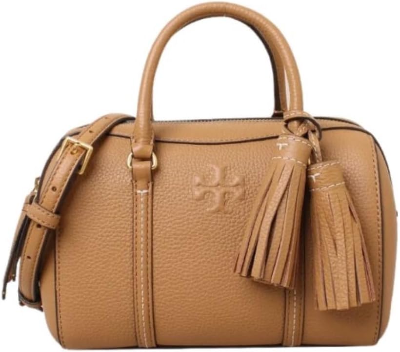 Tory Burch 146449 Thea Tiramisu Tan With Gold Hardware Leather Women's Mini Satchel Bag