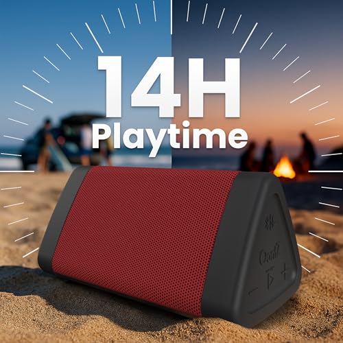 OontZ Angle 3 Portable Bluetooth 5.4 Speaker, IPX5 Water-Resistant, Black B762769