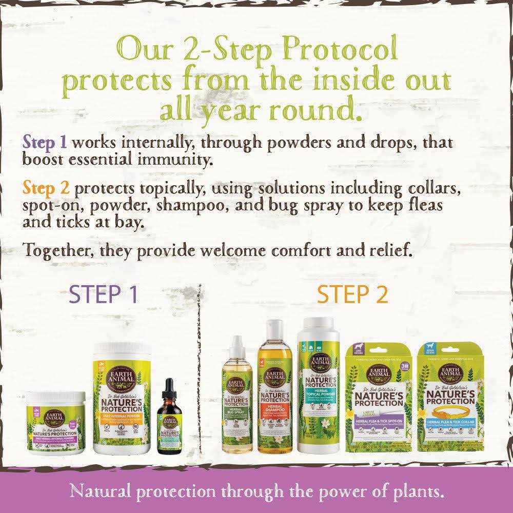 Earth Animal Flea & Tick Daily Herbal Internal Powder N944