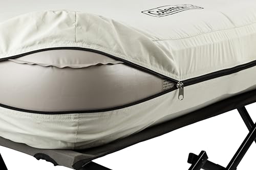 Coleman Queen-Size Airbed Cot Combination with Steel Frame, Battery Pump Included P918982