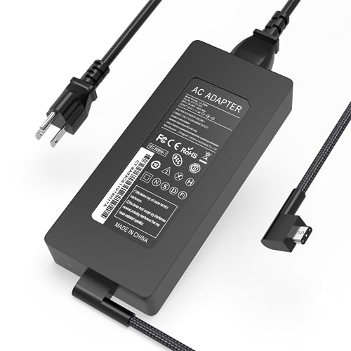 230W Razer Blade Charger Replacement 3-Prong 19.5V 11.8A for Razer Blade 15 16 17 RC30-0248 RZ09-0328 RZ09-0369 Razer Blade Pro 17/4K Gaming Laptop RTX3060 RTX2070 GTX1060 GTX1070 RTX2080 AC Adapter