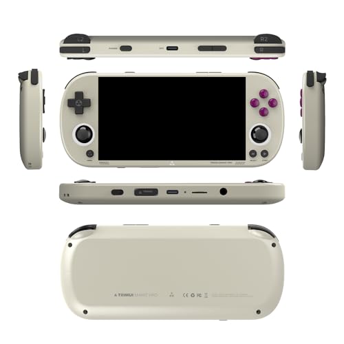 Trimui Smart Pro 4.96" Handheld Game Console with 128G SD Card (Black) U327