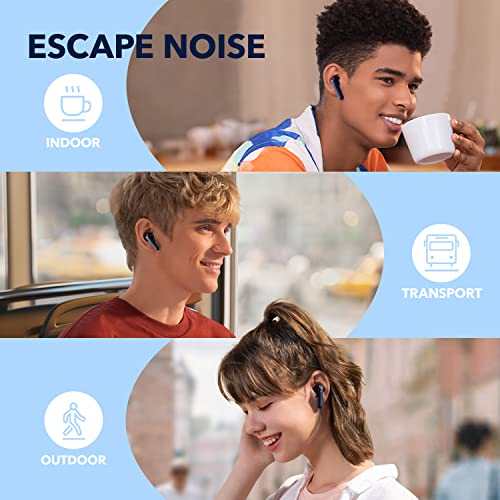 Soundcore by Anker Life P3 Noise Cancelling Wireless Earbuds, Black L78704