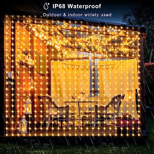 Smart Curtain Lights RGB 5050 144LED USB Powered for Party Patio Garden Decor W462662