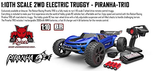 Redcat Racing Piranha TR-10 Truggy, Blue A92183