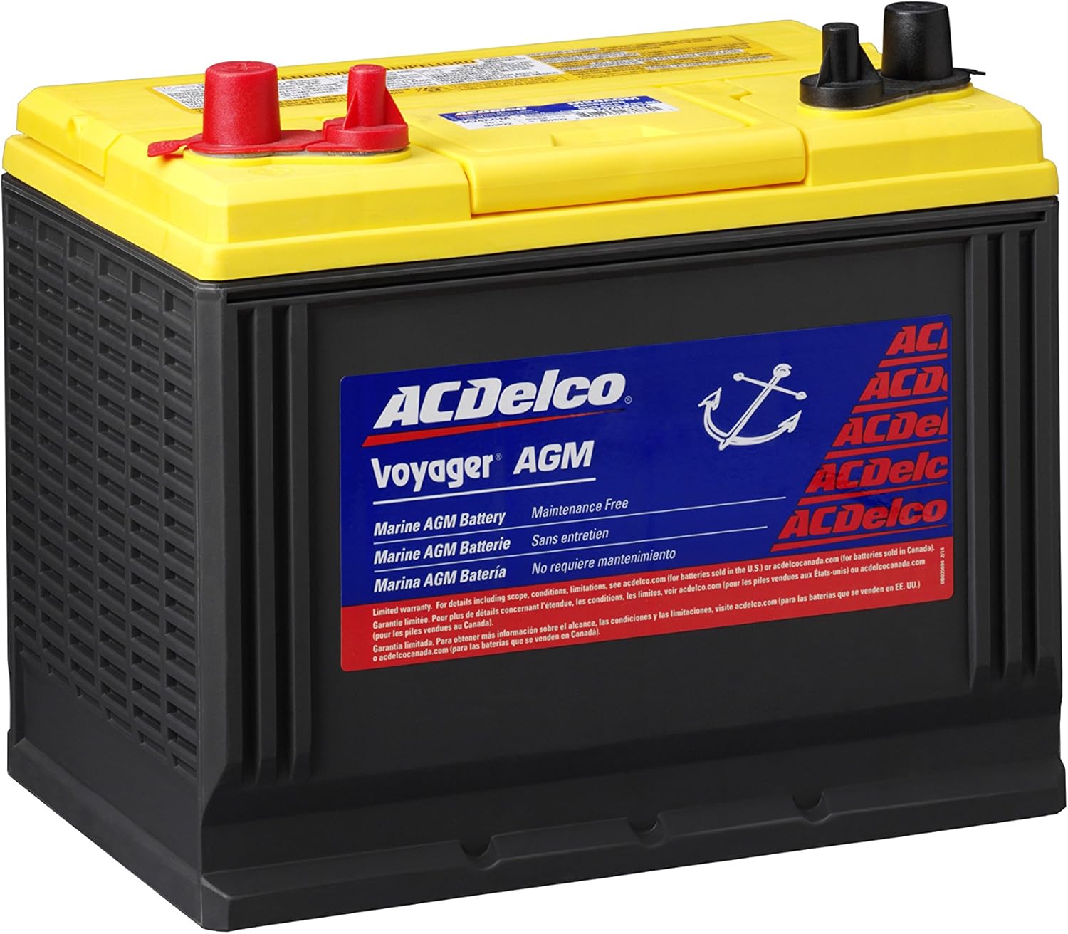 ACDelco M24AGM Professional AGM Voyager Group 24 Battery D136