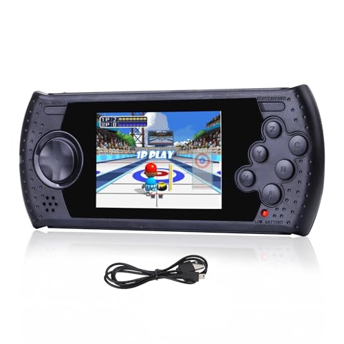 16 Bit Handheld Game Console for Kids with 230 HD Classic Retro Games K20118