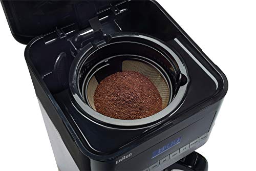 Braun KF7170SI BrewSense Drip Coffeemaker, 12 Cup, Stainless Steel I848