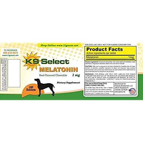 K9 Select Melatonin for Small Dogs 1mg M196