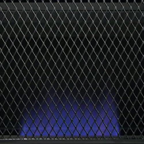 ProCom ML100TBAHR Ventless Propane Gas Blue Flame Space Heater with Thermostat, 10000 BTU, Wall Mount, Black J474983