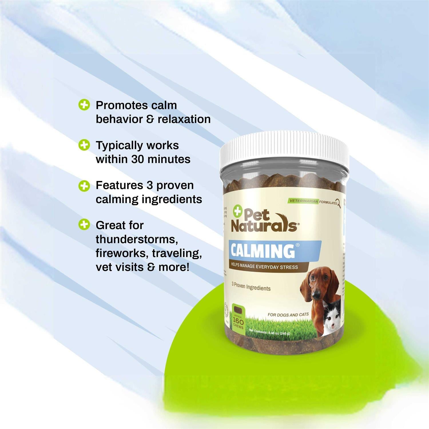 Pet Naturals Calming Supplement for Dogs D8932