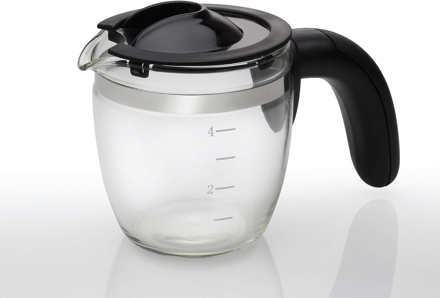 Capresso Steam PRO Espresso and Cappuccino Machine, 4-Cup, Stainless Steel/Black A784