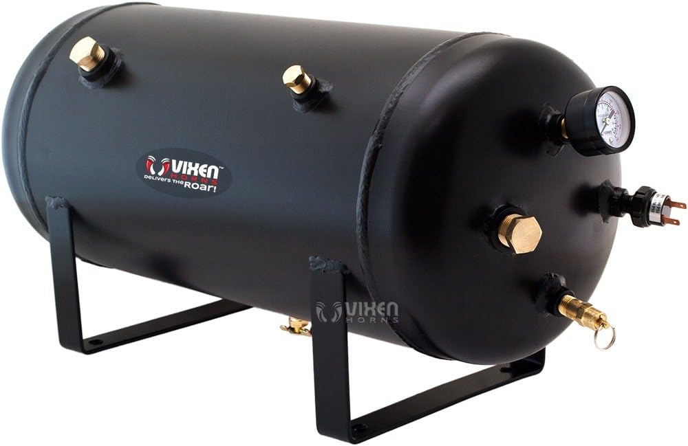 Vixen Horns Octopod Train Horn Kit for Trucks, Cars & Semi - 12V Onboard System Z596925