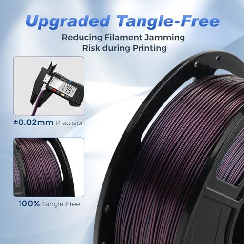 FLASHFORGE Rapid PLA Filament 1.75mm Ruby Red, 1kg Spool B504