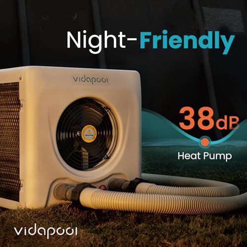 16,000 BTU Pool Heat Pump for Above Ground Pools, Heating and Cooling, 120V W3426