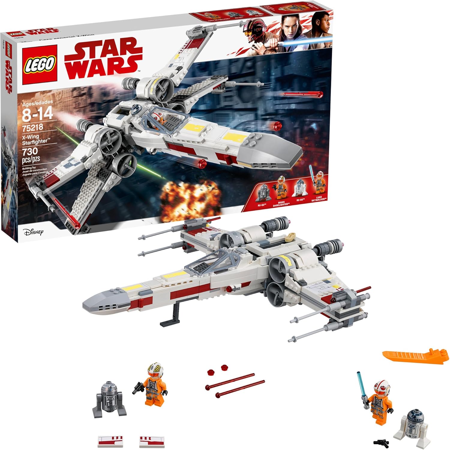 LEGO Star Wars X-Wing Starfighter 75218 Star Wars Building Kit (731 Pieces)