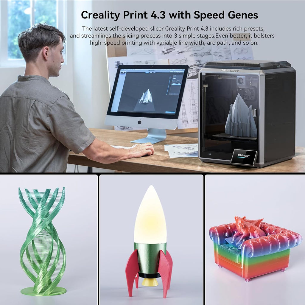 Creality K1 3D Printer Bundle with AI Camera T734200