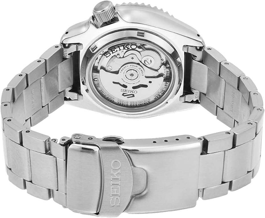 Seiko Men's Analog SRPD51K1 Silver Sports Watch W95868