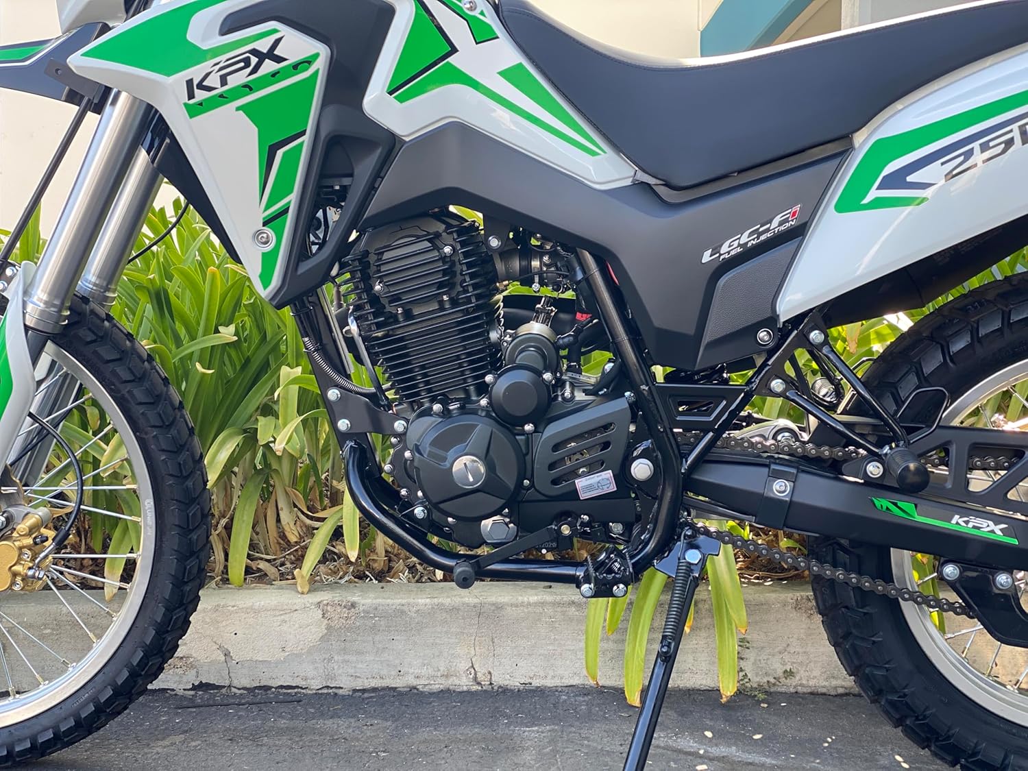 LIFAN KPX 250CC Dual Sport Enduro Motorcycle - Blue N76967
