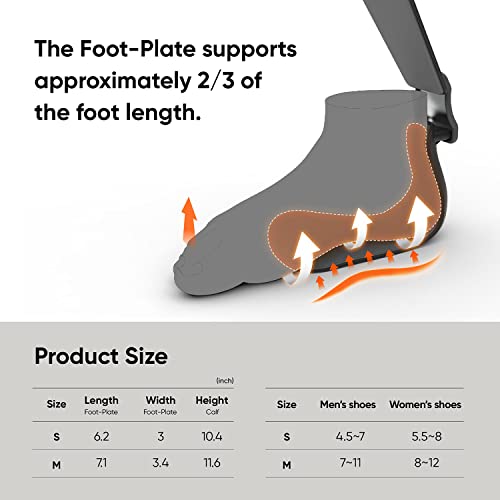 STEP Medium Left AFO Foot Drop Brace for Walking Support B73394