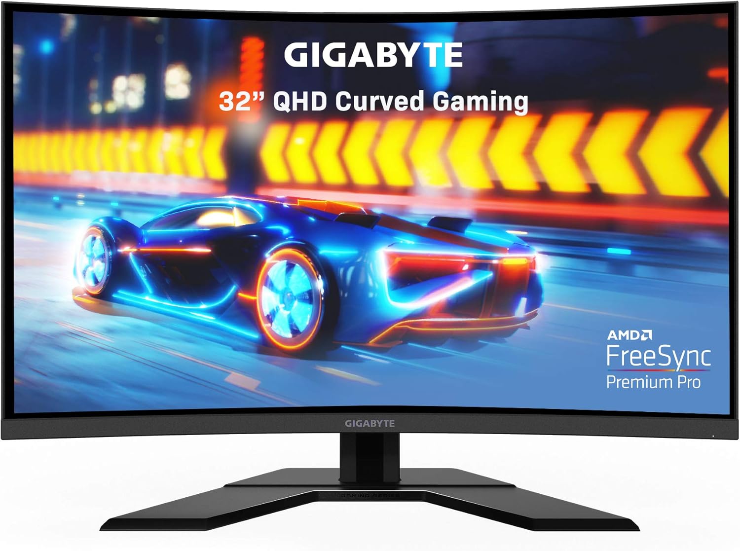 GIGABYTE G32QC 32" 165Hz 1440P Curved Gaming Monitor, 2560 x 1440 VA 1500R , 1ms (MPRT) Response Time, 94% DCI-P3, VESA Display HDR400, FreeSync Premium Pro