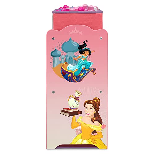 Delta Children 6 Bin Toy Storage Organizer, Disney Princess G9256