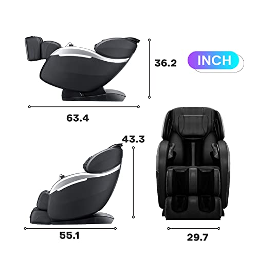 Full Body Massage Chair Zero Gravity Shiatsu Recliner with Heat U943