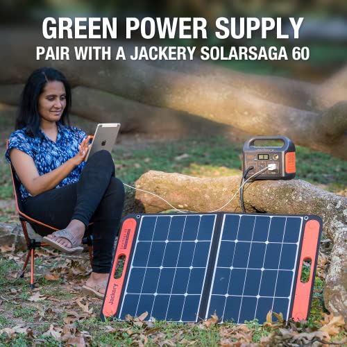 Jackery Explorer 240 Portable Power Station 240Wh, 110V/200W AC Outlet, Solar Generator (Renewed) M103
