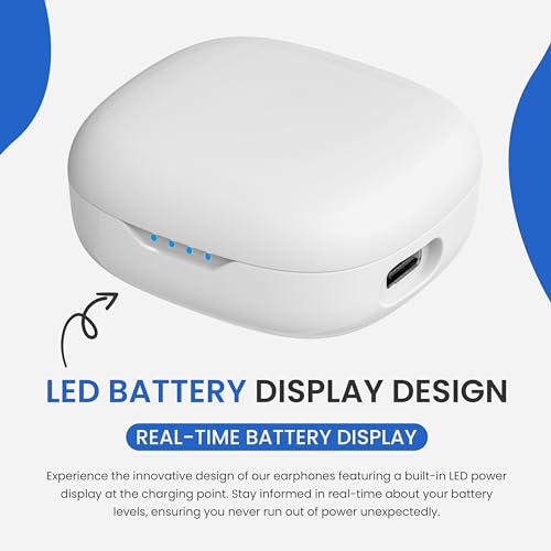 EZ-HEAR Rechargeable Hearing Amplifiers for Seniors with Noise Cancelling Charging Case D47046