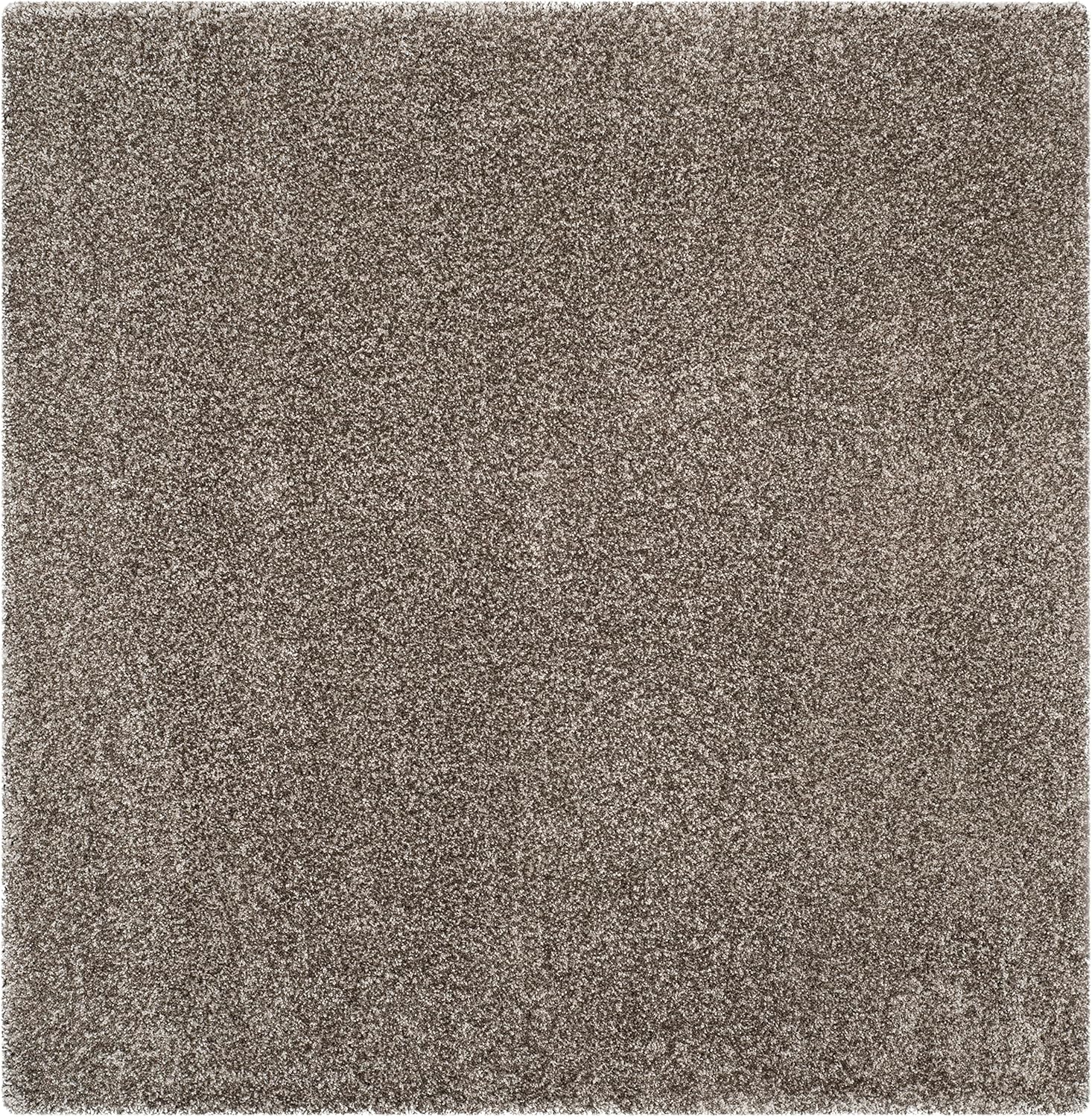 SAFAVIEH Milan Shag 4' Square Grey Area Rug N607777