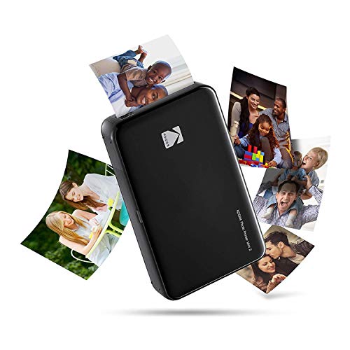 Kodak HD Wireless Portable Instant Photo Printer for iOS and Android (Black) R480