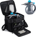 Handheld Steam Cleaner Carry Bag, Cleaner Carry Bag with Multiple Pockets for Hard Surface Steam Cleaner Tools & Accessories, Black