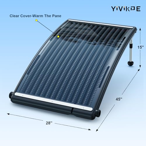 Curve Solar Pool Heater for Above-Ground and Inground Pools W544228