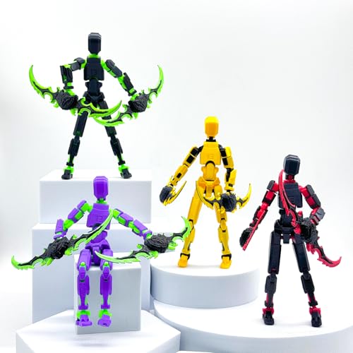 T13 Action Figure Set 2 Pack Movable Robot 3D Printed S390