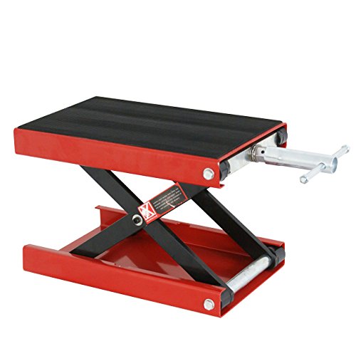 ZENY 1100 LB Wide Deck Motorcycle Scissor Lift Jack Stand N74637