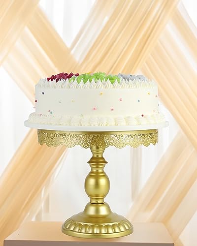 ZUMELER Gold 5Pcs Cake Stands Set Metal Cupcake Holder Dessert Display Tower B9933