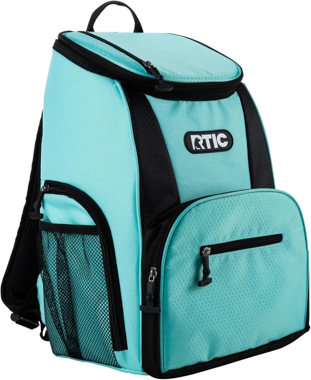 RTIC Lightweight Backpack Cooler, Aqua, 15 Can, Portable Insulated Bag, for Men & Women, Great for Day Trips, Picnics, Camping, Hiking, Beach, or Park
