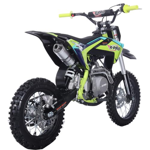 X-PRO 125cc Kids Dirt Bike Pit Bike with 4-Speed Semi-Automatic Transmission R1920