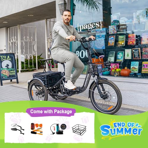 ADDMOTOR CITYTRI E-310 Plus Folding Electric Tricycle for Adults, 750W, Step-Thru M182993