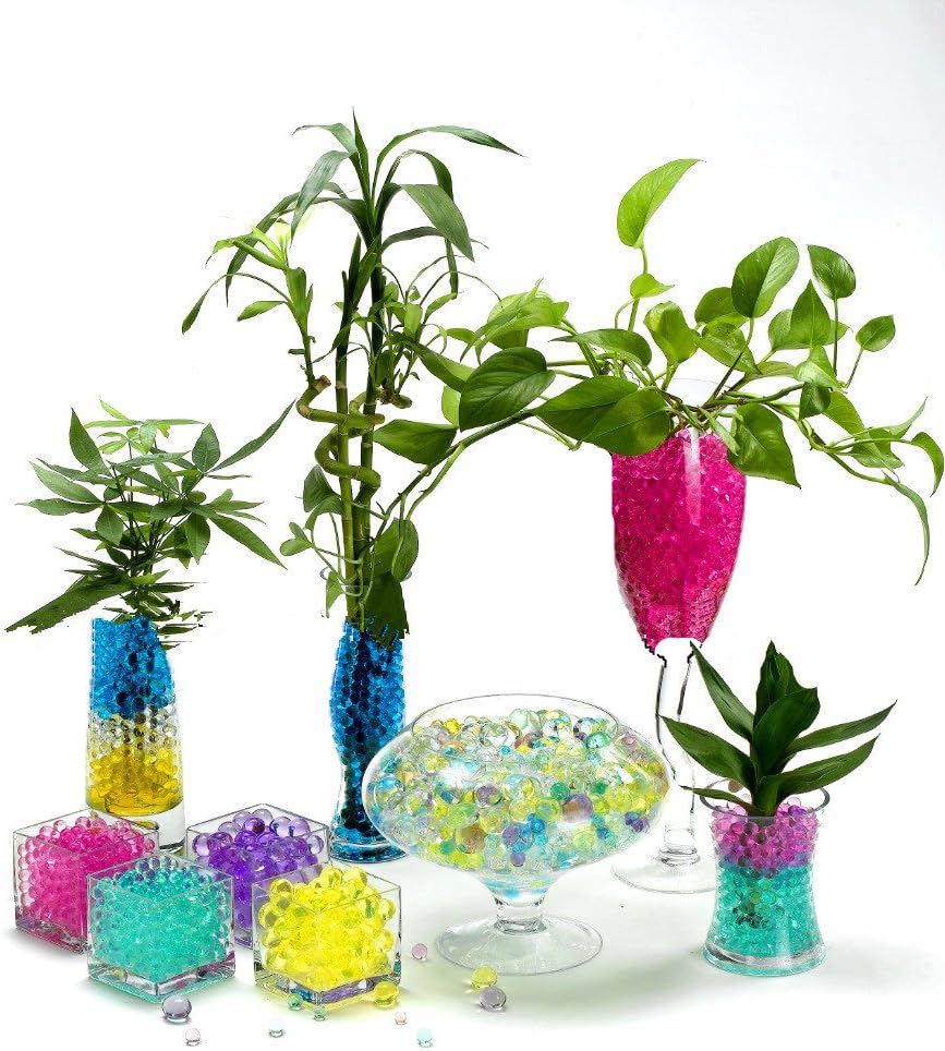 50000pcs Crystal Soil Water Beads for Flower Mud (Clear) D874424