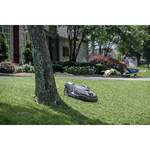 Husqvarna 410iQ Automower Robotic Mower with Charging Station and Replacement Blades V76498