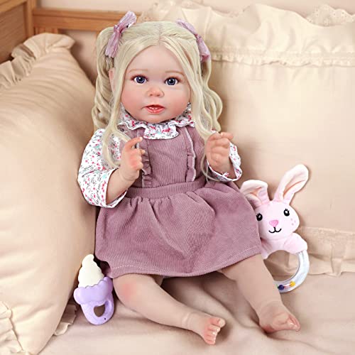 BABESIDE Lifelike Reborn Baby Doll 20" Soft Body Girl with Gift Box I2014