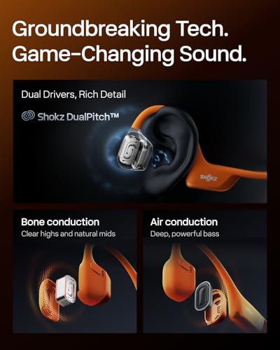 SHOKZ OpenRun Pro 2 Open-Ear Bone Conduction Sport Headphones Q8088