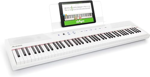 Alesis Recital 88 Key Digital Piano Keyboard with Semi Weighted Keys Q3138