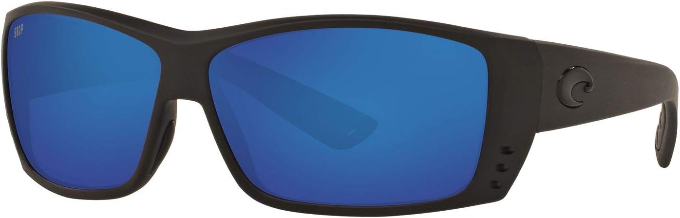 Costa Del Mar Mens Cat Cay Rectangular Sunglasses Polarized 61 mm V247167
